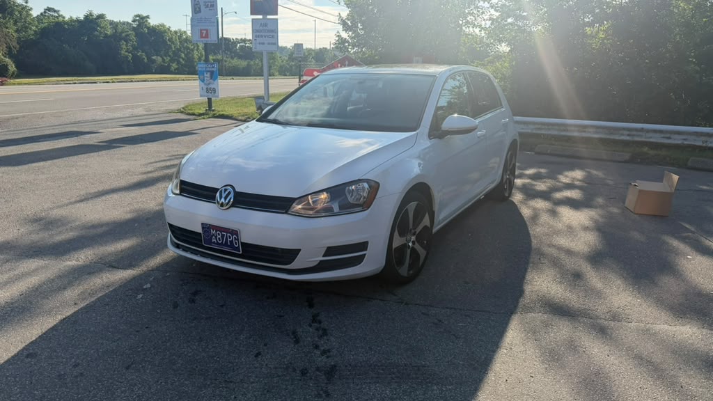 2017 Volkswagen Golf Wolfsburg Edition — exterior view